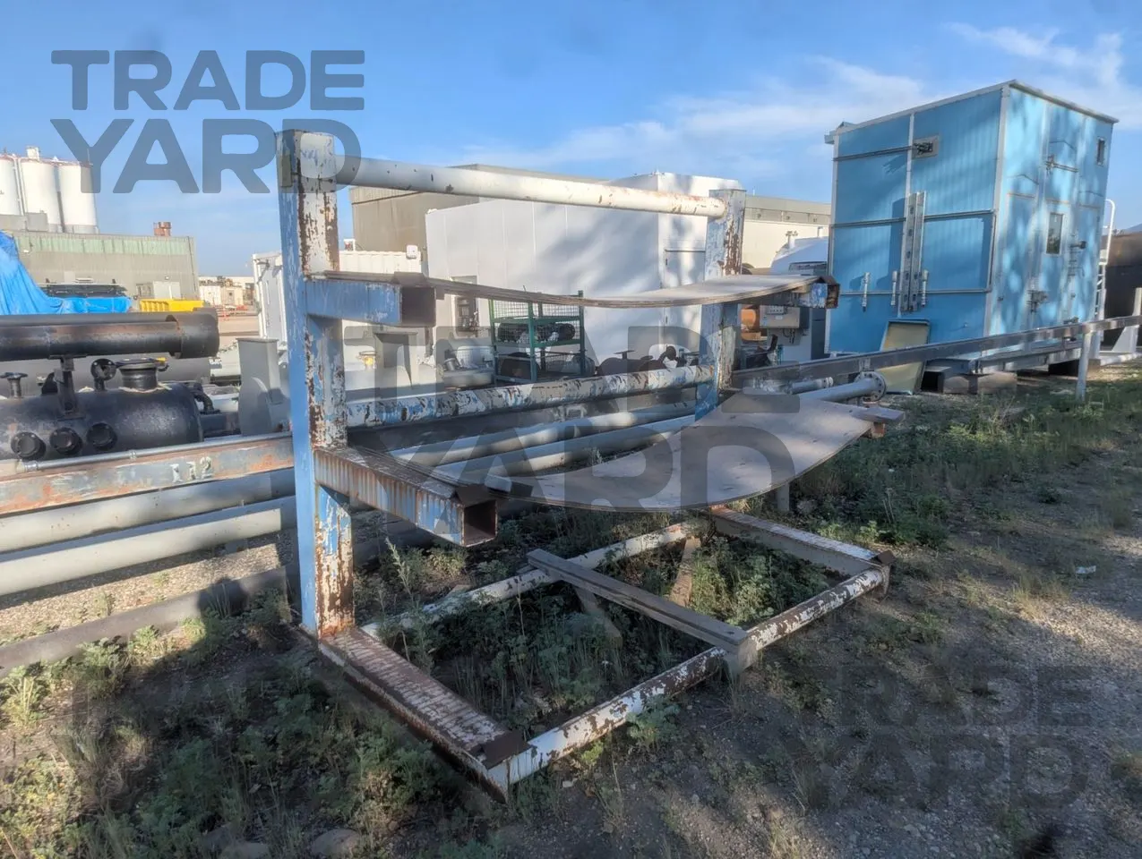 Heavy-Duty Steel Pipe Saddle Rack / Storage Stand