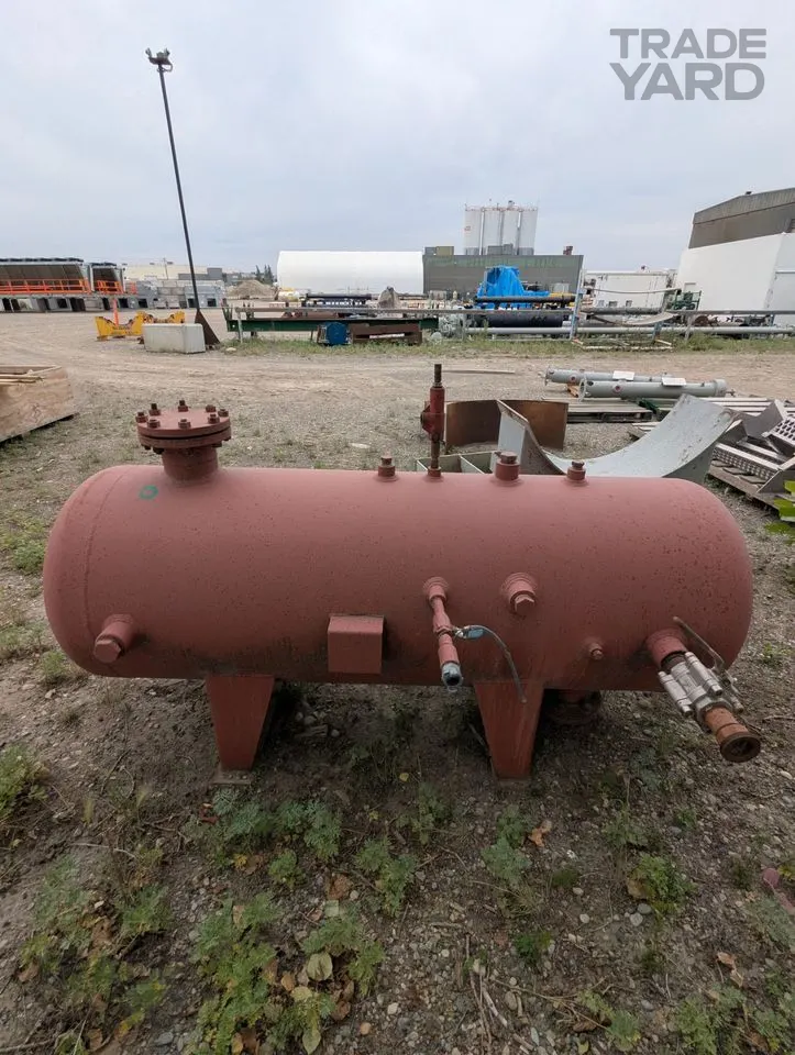 Horizontal Steel Pressure Vessel / Receiver Tank
